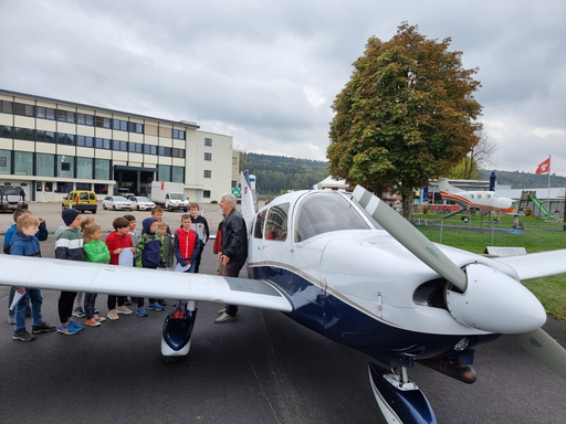 Wie ein Pilot dabei